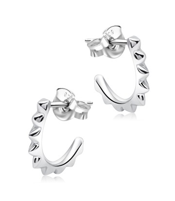 Thorn Shaped Silver Ear Stud STS-5315